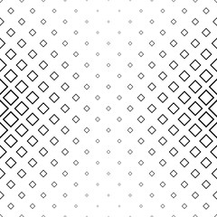 Abstract monochrome line square pattern background design