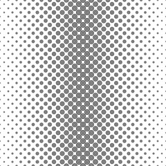 Black and white circle pattern design - vector background