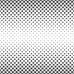 Abstract monochrome concentric circle pattern background design