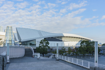 Obraz premium Morning view of modern building