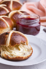 Easter hot cross buns