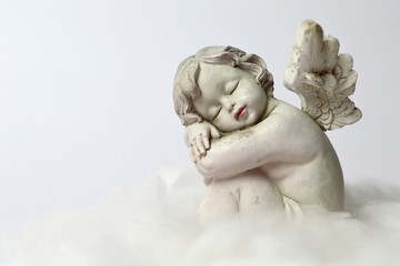 Angel on the cloud