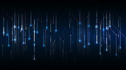 vector abstract background technology illustration communication data security