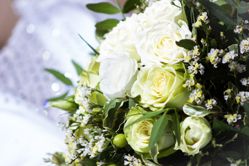 Stylish wedding bouquet