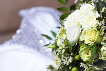Stylish wedding bouquet
