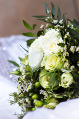 Stylish wedding bouquet