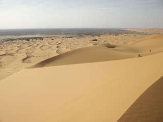 Fototapeta na wymiar Wüste und Dünen