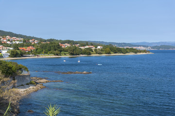 Costa de A Granxa y Raxó (Pontevedra,  España).