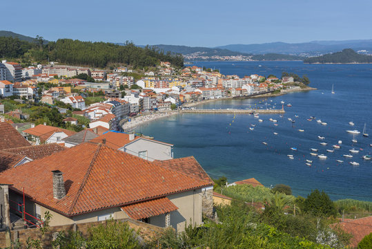 Costa de A Granxa y Rax&oacute; (Pontevedra,  Espa&ntilde;a).