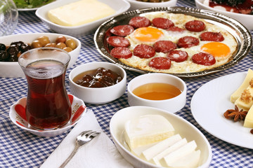 Delicious Turkish breakfast is waiting for you