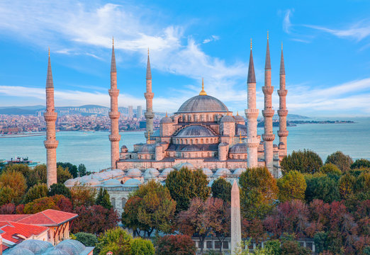 The Blue Mosque, (Sultanahmet Camii), Istanbul