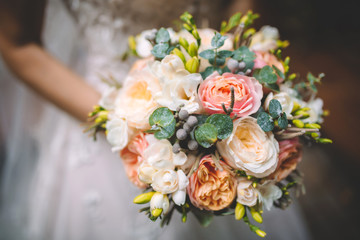 bouquet of the bride flowers