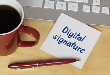 Digital signature