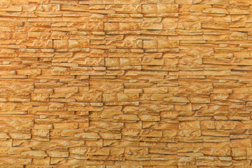 Beautiful background from stone bricks wall.