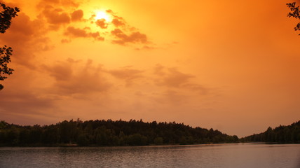 Sun with Cloud