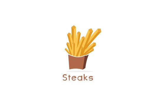 food steaks icon logo