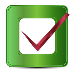 Vector illustration of check icon