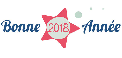 BONNE ANNÉE 2018 logo