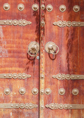 Naklejka premium red door, hotan-china