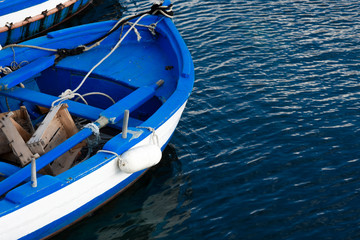 Obraz premium Blue boat