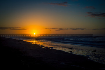 sunrise in myrtle beach
