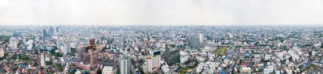 Fototapeta na wymiar Top view of the city.