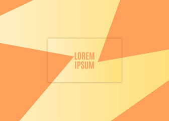 Abstract background with geometric shapes. Modern minimal design. Vector illustration