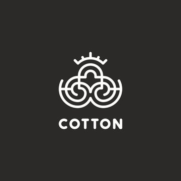Sign, symbol Cotton.