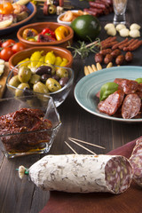 Tapas mediterranean starters