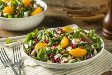 Raw Organic Winter Chard Salad with Oranges