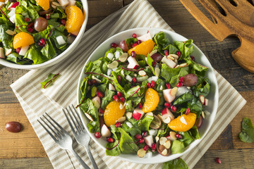 Raw Organic Winter Chard Salad with Oranges