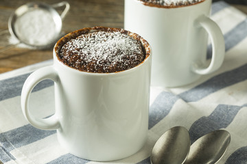 Homemade Microwave Chocolate Mug Brownies