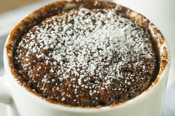 Homemade Microwave Chocolate Mug Brownies