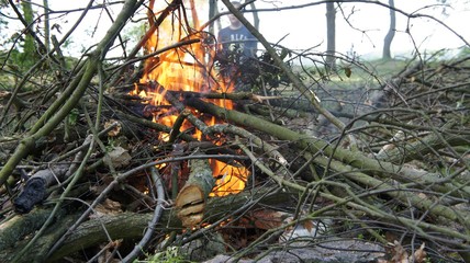 Fire and Camping