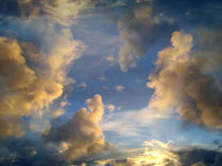 Dreamy cloudscape