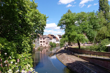 Fototapeta na wymiar Petite France - Strasbourg - France