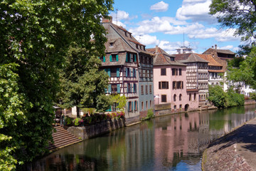 Fototapeta na wymiar Petite France - Strasbourg - France