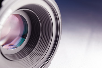 Close Up Of Camera Lens