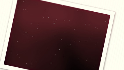 Gentle Snow Photo Frame Overlay