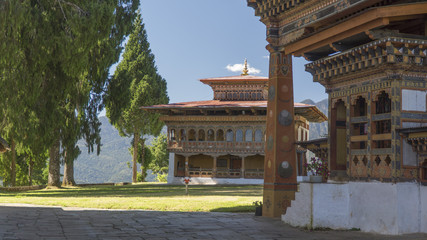 Obraz premium Monastery. Kingdom of Bhutan