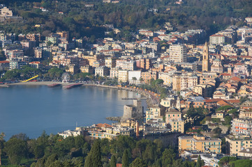Rapallo view - Tigullio gulf - Ligurian sea - Liguria - Italy