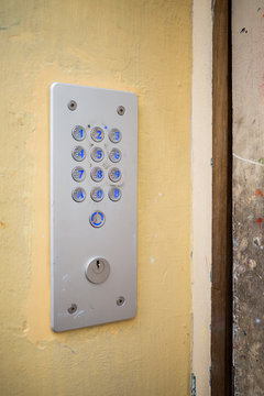 Paris door entrance buzzer