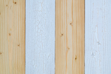 Brown and white wood texture with natural striped pattern background for add text or design decoration art work.