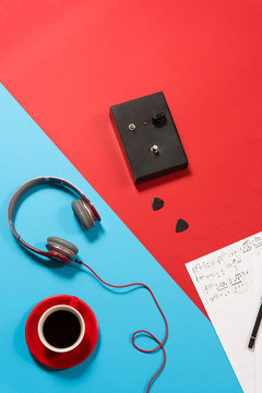 Musician's Desk Top View