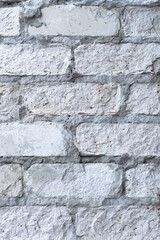 Texture of a old brick wall. Can be used as a background in interior design.