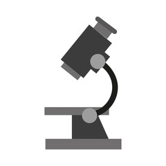 Microscope laboratory tool icon vector illustration graphic design