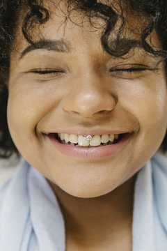 Portrait of Young African American Woman