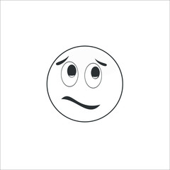 Smile icon. Emotion smile. Vector Illustration