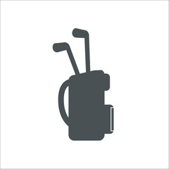 Golf bag icon