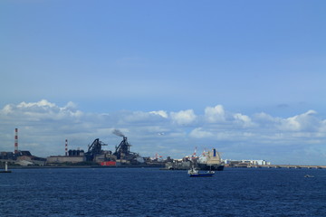 Obraz premium 横浜港の風景